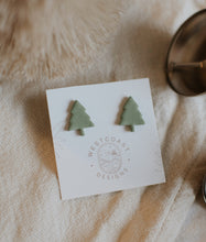 Load image into Gallery viewer, Christmas Tree Studs
